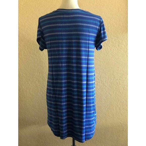 Natural Reflections Blue Stripe Saturday Sunday Re - Picture 8 of 10